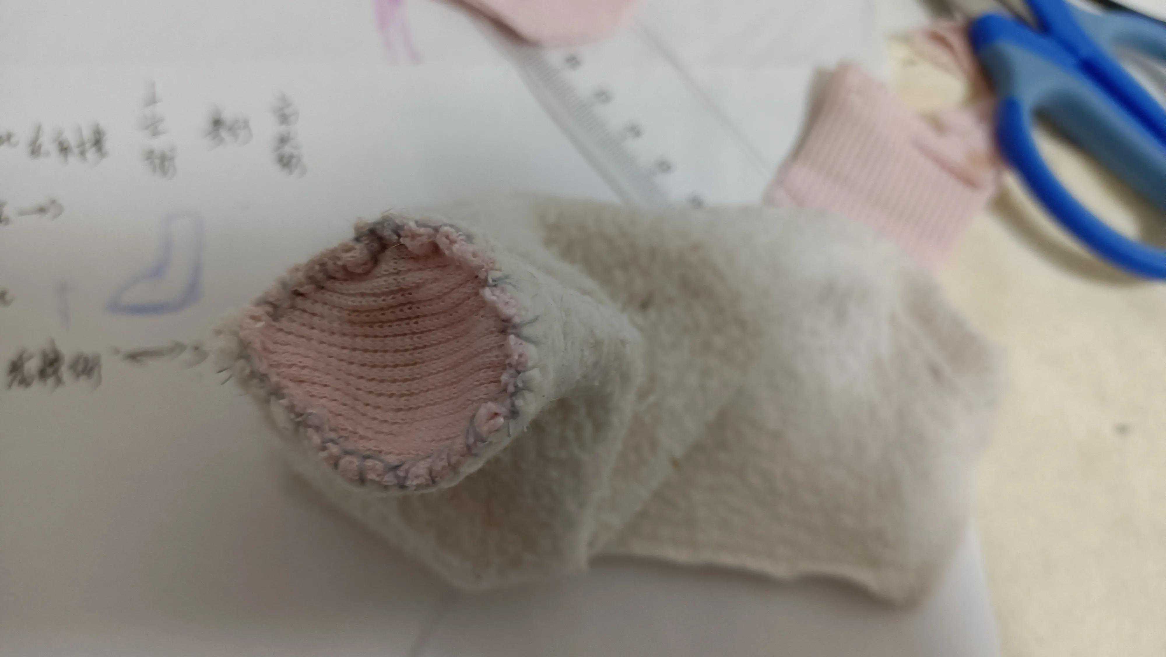 狗狗袜子手工自制(不会掉)